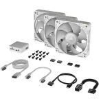 Corsair RX Series RX120 RGB 12cm Fan iCue Link White Triple Pack CO-9051022-WW - Image 16