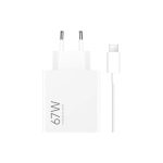 Xiaomi Charger 1xUSB-A PD 67W Cable USB-A to USB-C White BHR9465EU - Image 3