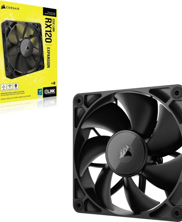 Corsair RX Series RX120 12cm Fan iCue Link Black CO-9051009-WW