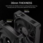 Corsair RX Series RX120 Max 12cm Fan iCue Link Black CO-9051041-WW - Image 10