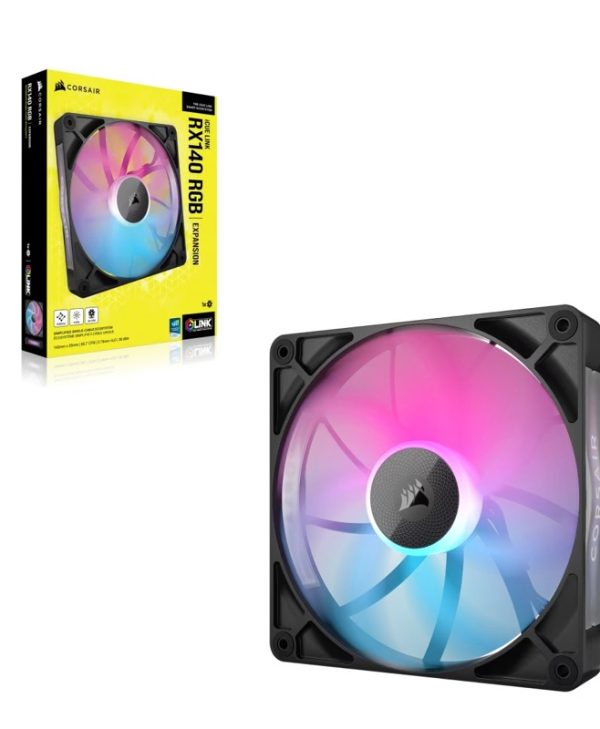 Corsair RX Series RX140 RGB 14cm Fan iCue Link Black CO-9051019-WW