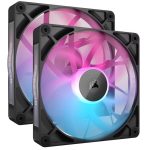 Corsair RX Series RX140 RGB 14cm Fan iCue Link Black Dual Pack CO-9051020-WW - Image 2