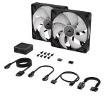 Corsair RX Series RX140 RGB 14cm Fan iCue Link Black Dual Pack CO-9051020-WW - Image 15