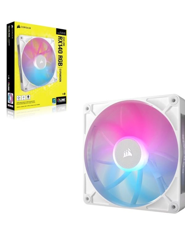 Corsair RX Series RX140 RGB 14cm Fan iCue Link White CO-9051023-WW
