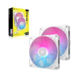 Corsair RX Series RX140 RGB 14cm Fan iCue Link White Dual Pack CO-9051024-WW