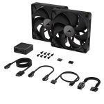 Corsair RX Series RX140 14cm Fan iCue Link Black Dual Pack CO-9051012-WW - Image 12