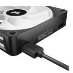 Corsair QX Series QX120 12cm Fan iCue Link Black Triple Pack CO-9051002-WW - Image 12