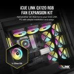 Corsair QX Series QX120 12cm Fan iCue Link Black CO-9051001-WW - Image 18
