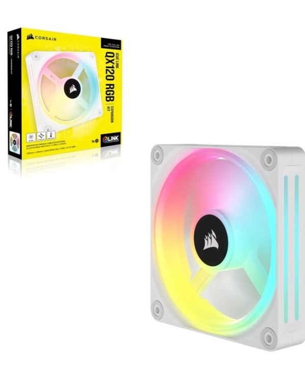 Corsair QX Series QX120 12cm Fan iCue Link White CO-9051005-WW