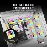 Corsair QX Series QX120 12cm Fan iCue Link White CO-9051005-WW - Image 15