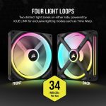 Corsair QX Series QX140 14cm Fan iCue Link Black CO-9051003-WW - Image 14