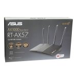 Asus RT AX57 AX3000 Wi-Fi 6 AiMesh Router Black 90IG06Z0-MO3C00