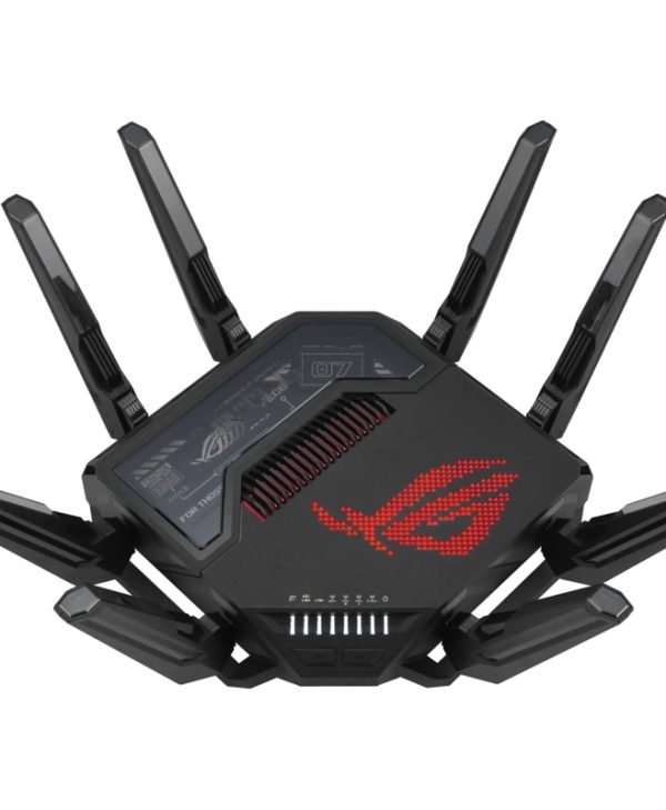 Asus ROG Rapture GT BE98 Wi-Fi 7 AiMesh Router Black 90IG08F0-MO9A0V