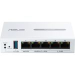 Asus EBG15 ExpertWiFi 5 Port Gigabit Desktop Router 4 Port PoE+ White 90IG08E0-MO3B00 - Image 2