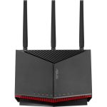 Asus RT BE86U BE6800 Wi-Fi 7 AiMesh Router Black 90IG08W0-MO9A0V