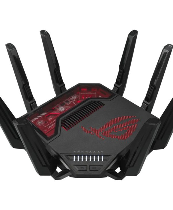 Asus ROG Rapture GT BE19000 Wi-Fi 7 AiMesh Router Black 90IG0850-MO9A0V