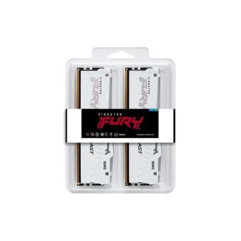 Kingston FURY Beast RGB 32GB (2 x 16GB) 6000MT/s CL30 DDR5 White EXPO KF560C30BWEAK2-32