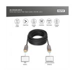 Digitus AOC (Fiber O.) HDMI -A Male/Male Cable 10m Black AK-330126-100-S - Image 6