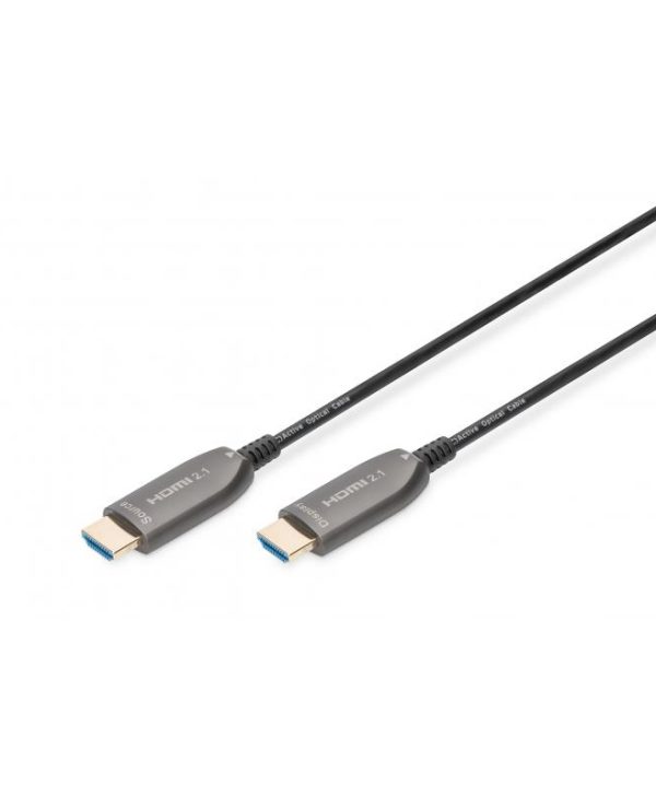 Digitus AOC (Fiber O.) HDMI -A Male/Male Cable 30m Black AK-330126-300-S