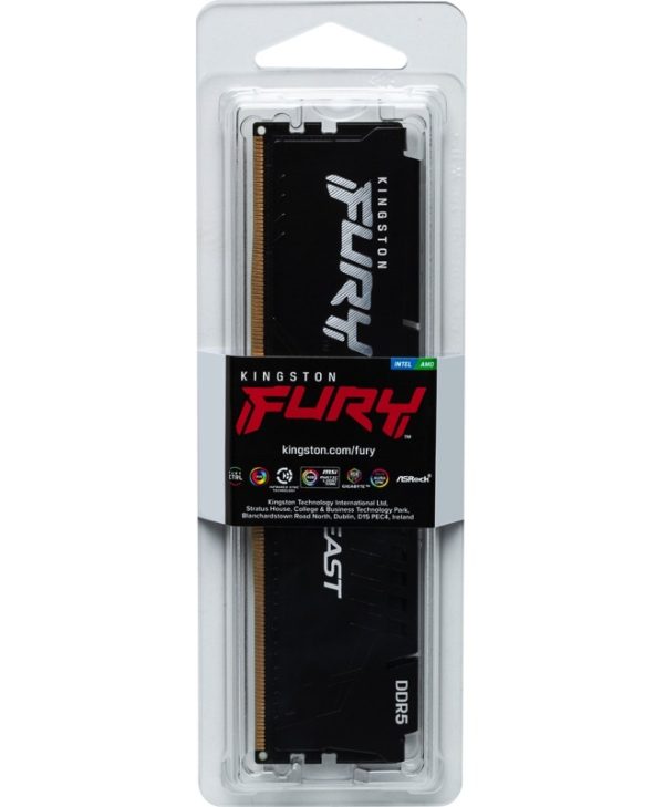 Kingston FURY Beast 32GB 6400MT/s CL32 DDR5 Black EXPO KF564C32BBE-32