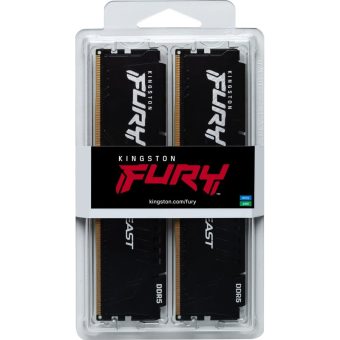 Kingston FURY Beast 32GB (2 x 16GB) 6400MT/s CL32 DDR5 Black EXPO KF564C32BBEK2-32