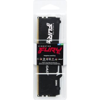Kingston FURY Beast RGB 32GB 6400MT/s CL32 DDR5 Black EXPO KF564C32BBEA-32