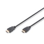 Digitus (Ethernet) HDMI -A Male/Male Cable 3m Black AK-330114-030-S