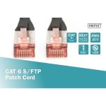 Digitus S/FTP RJ45 Cat.6a LSZH Snagless 0.25 m Black DK-1644-0025/BL - Image 4