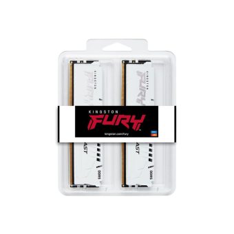 Kingston FURY Beast 32GB (2 x 16GB) 6000MT/s CL36 DDR5 White EXPO KF560C36BWE2K2-32