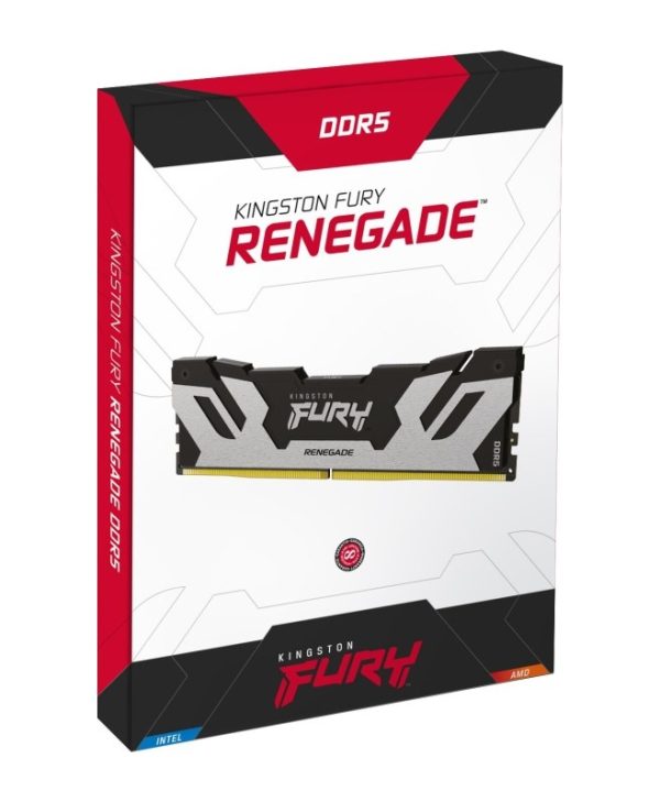 Kingston FURY Renegade 24GB 8400MT/s CL40 DDR5 CUDIMM Black-Silver KF584CU40RS-24