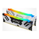 Kingston FURY Renegade RGB 24GB 8400MT/s CL40 DDR5 CUDIMM White-Silver KF584CU40RWA-24 - Image 6