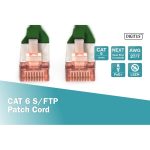 Digitus S/FTP RJ45 Cat.6a LSZH Snagless 0.5 m Green  DK-1644-010/G - Image 3