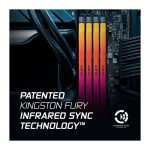 Kingston FURY Renegade RGB 48GB (2 x 24GB) 8400MT/s CL40 DDR5 CUDIMM Black-Silver KF584CU40RSAK2-48 - Image 7