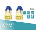Digitus S/FTP RJ45 Cat.6a LSZH Snagless 0.25 m Blue  DK-1644-A-0025/B - Image 3