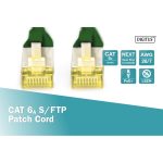 Digitus S/FTP RJ45 Cat.6a LSZH Snagless 0.5 m Green  DK-1644-A-005/G - Image 3