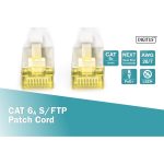 Digitus S/FTP RJ45 Cat.6a LSZH Snagless 2.5 m Grey  DK-1644-A-025 - Image 3