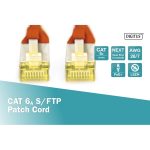 Digitus S/FTP RJ45 Cat.6a LSZH Snagless 7 m Red DK-1644-A-070/R - Image 3