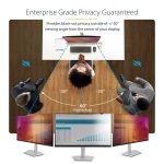 StarTech Gold Monitor Privacy Screen for 24″ 16:9 Display - Reversible Filter - Glossy Computer Security Filter - Removable Screen Protector - +/- 30 Degrees 2469G-PRIVACY-SCREEN - Image 4