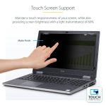 StarTech Touch Privacy Screen for 16″ 16:10 Display – Anti-Glare Privacy Filter – Removable Screen Protector 51% Blue Light Reduction - Flip-Up 16LT6-PRIVACY-SCREEN - Image 3