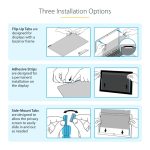 StarTech Touch Privacy Screen for 16″ 16:10 Display – Anti-Glare Privacy Filter – Removable Screen Protector 51% Blue Light Reduction - Flip-Up 16LT6-PRIVACY-SCREEN - Image 6