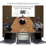 StarTech Touch Privacy Screen for 16″ 16:10 Display – Anti-Glare Privacy Filter – Removable Screen Protector 51% Blue Light Reduction - Flip-Up 16LT6-PRIVACY-SCREEN - Image 4