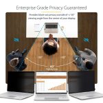 StarTech Touch Privacy Screen for 14″ 16:10 Display – Anti-Glare Privacy Filter – Removable Screen Protector 51% Blue Light Reduction - Flip-Over 14LT-PRIVACY-SCREEN - Image 4