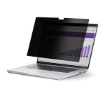 StarTech Laptop Privacy Screen for 14″ MacBook Pro 2021-2023 Anti-Glare Privacy Filter – Magnetic Screen Protector 51% Blue Light Reduction 142MM-PRIVACY-SCREEN