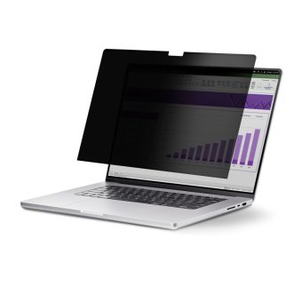 StarTech Laptop Privacy Screen for 14″ MacBook Pro 2021-2023 Anti-Glare Privacy Filter – Magnetic Screen Protector 51% Blue Light Reduction 142MM-PRIVACY-SCREEN