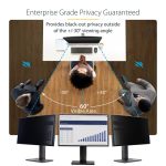 StarTech Monitor Privacy Screen for 24″ 16:10 Display – Hanging Acrylic Filter, - Security Shield - +/- 30 Degrees - Glossy 2469A-PRIVACY-SCREEN - Image 3