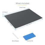 StarTech Monitor Privacy Screen for 24″ 16:10 Display – Hanging Acrylic Filter, - Security Shield - +/- 30 Degrees - Glossy 2469A-PRIVACY-SCREEN - Image 5