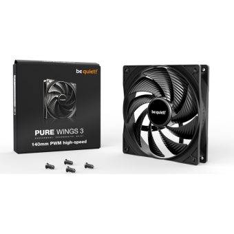 Be Quiet! Pure Wings 3 140mm PWM High-Speed Black BL109