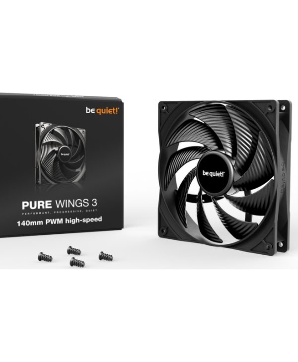 Be Quiet! Pure Wings 3 140mm PWM High-Speed Black BL109