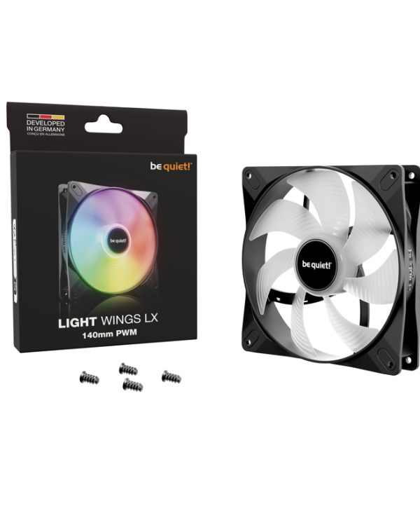 Be Quiet! Light Wings LX 140mm PWM Black BL126