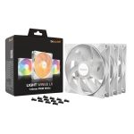 Be Quiet! Light Wings LX 140mm PWM White Triple Pack BL128